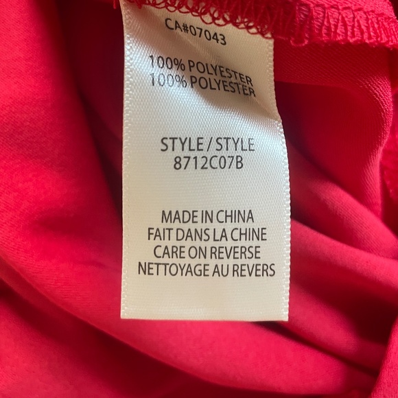 Brand New Women's Max Studio Red Paperbag Waist Pants - Picture 13 of 14